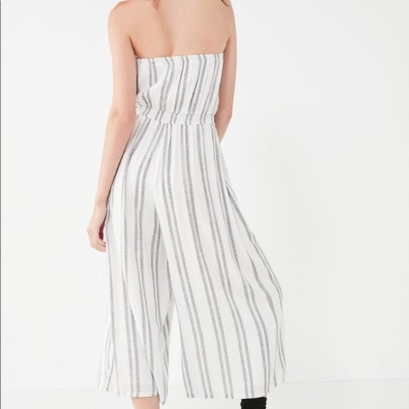 Blue and White Jumpsuit - Picture 2 of 6